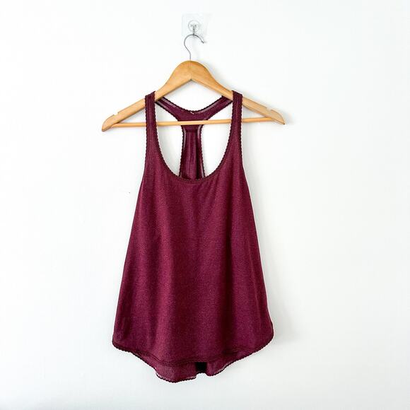 Lululemon 105 F Singlet Yoga Activewear Tank Top Red 4 - Picture 1 of 8